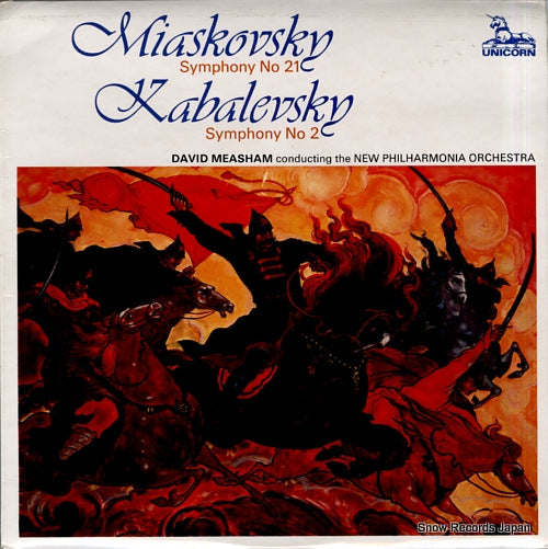 MEASHAM, DAVID miaskovsky; symphony no.21 RHS346