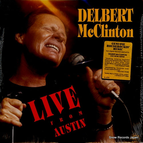 MCCLINTON, DELBERT live from austin AL4773