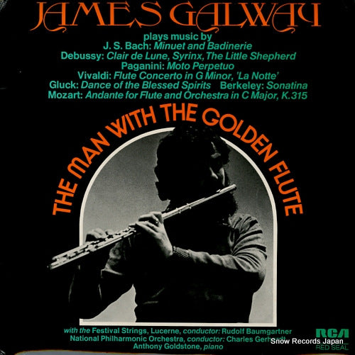 GALWAY, JAMES the man with the golden flute LRL15127