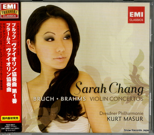 CHANG, SARAH bruch / brahms; violin concertos TOCE-56517