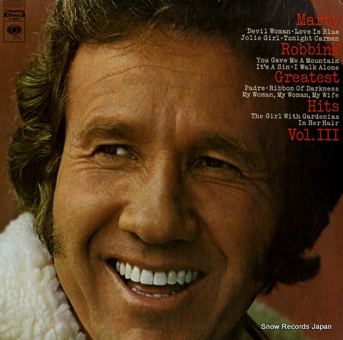 ROBBINS, MARTY marty robbins' greatest hits vol.3 C30571