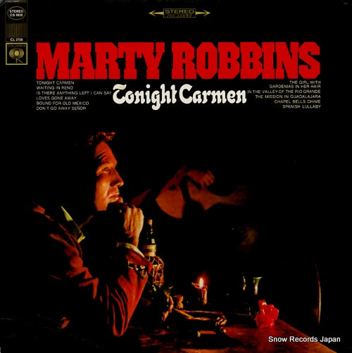 ROBBINS, MARTY tonight carmen CS9525