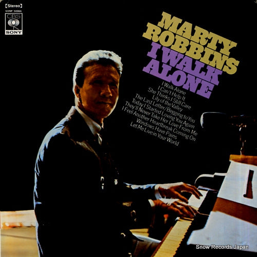 ROBBINS, MARTY i walk alone SONP50066