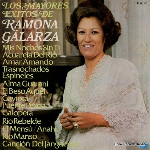 GALARZA, RAMONA los mayores exitos de ramona galarza EMI6635