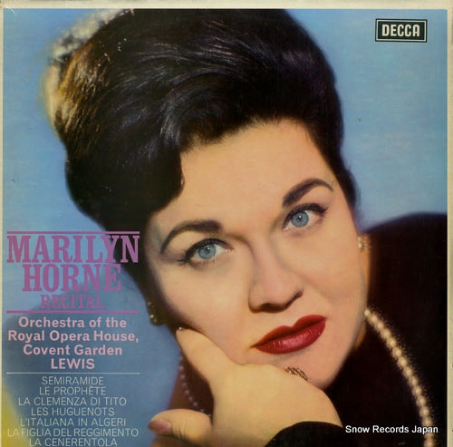HORNE, MARILYN marilyn horne recital SXL6149