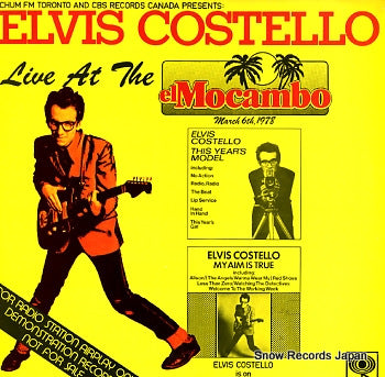 COSTELLO, ELVIS live at the el mocambo CDN10