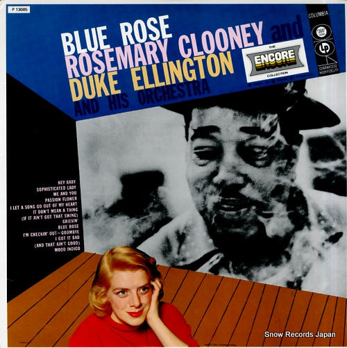 CLOONEY, ROSEMARY, AND DUKE ELLINGTON blue rose P13085