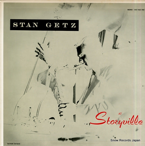 GETZ, STAN at storyville YW-7807-RO