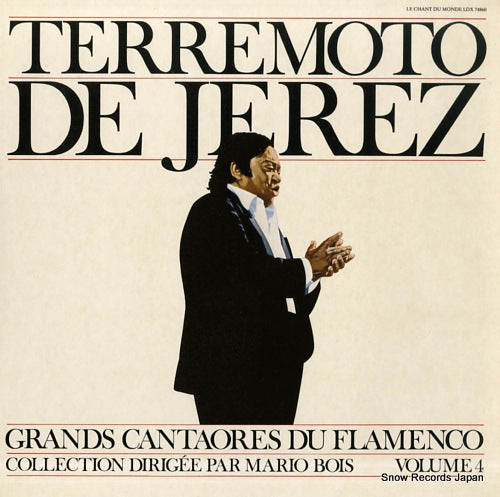 DE JEREZ, TERREMOTO grands cantaores du flamenco vol.4 LDX74860