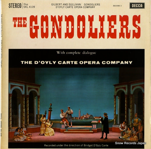 GODFREY, ISIDORE the gondoliers (record 2) SKL4139