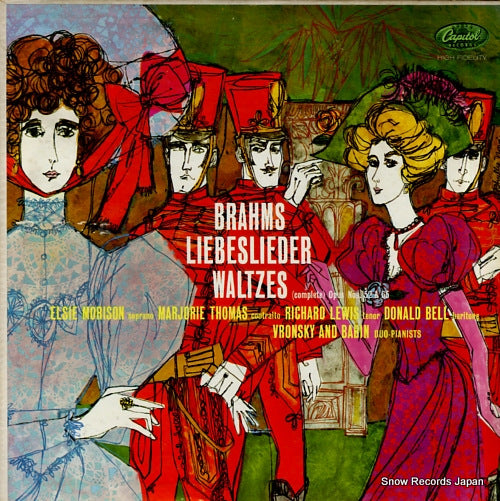 VRONSKY, VITYA, AND VICTOR BABIN brahms; liebeslieder waltzes G7189