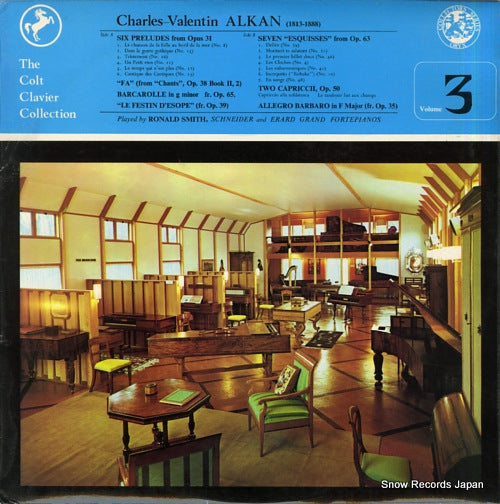 SMITH, RONALD alkan; six preludes from opus 31 ORYX1803
