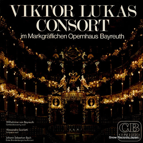 VIKTOR LUKAS CONSORT im markgraflichen opernhaus bayreuth CB12003