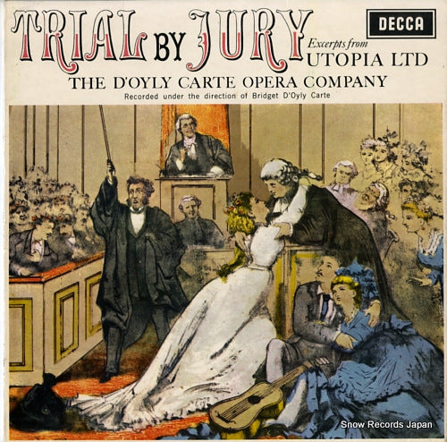 D'OYLY CARTE OPERA COMPANY, THE trial by jury SKL4579