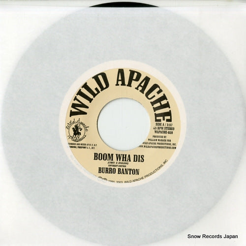 BANTON, BURRO boom wha dis WAPACHE-028