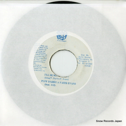 PUFF DADDY, AND FAITH EVANS i'll be missing you DSRASIDE-21361