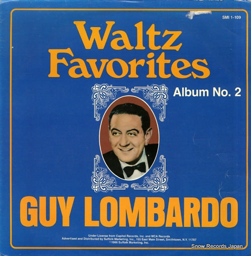LOMBARDO, GUY waltz favorites album no.2 SMI1-109