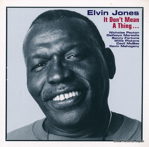 JONES, ELVIN it don't mean a thing... ENJ-80661