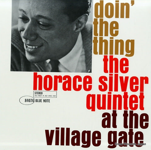 SILVER, HORACE doin' the thing at the village gate BN4076