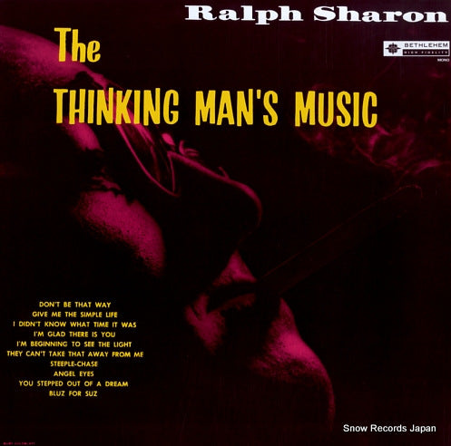 SHARON, RALPH thinking man's music COJY-9031