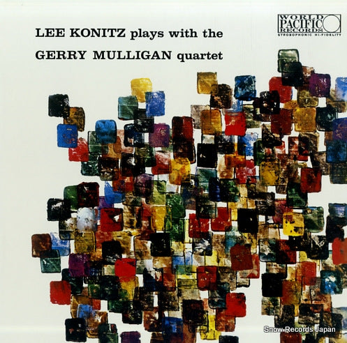 KONITZ, LEE lee konitz plays with the gerry mulligan quartet PJ-0406