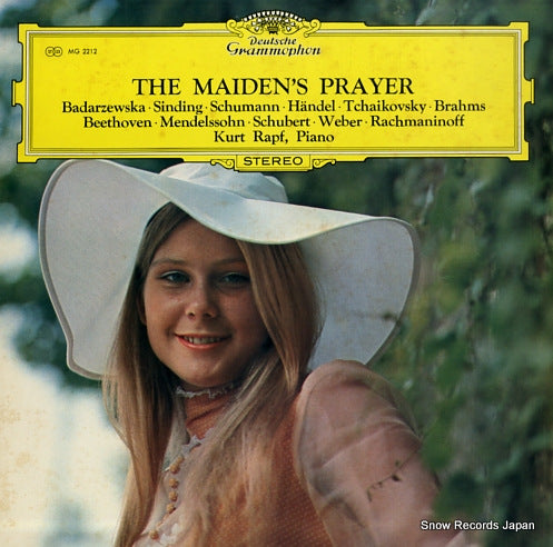 RAPF, KURT the maiden's prayer MG2212