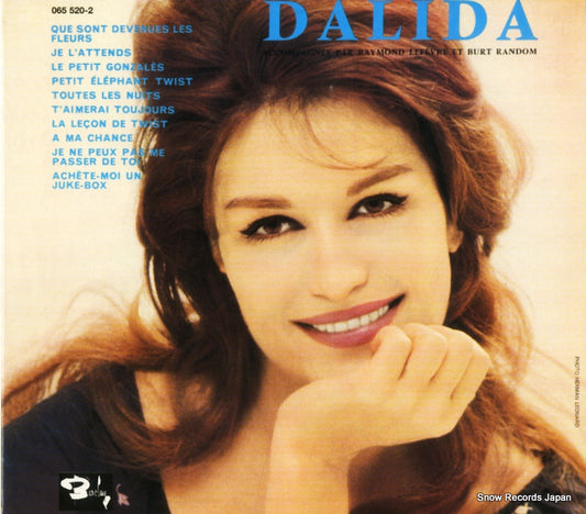 DALIDA accompagnee par raymond lefevre et burt random 065520-2