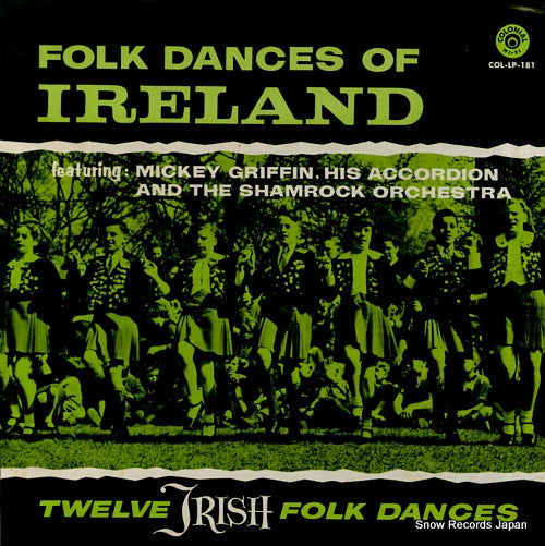 GRIFFIN, MICKEY folk dances of ireland COL-LP-181