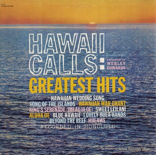 EDWARDS, WEBLEY, AND THE HAWAII CALLS greatest hits SN-16171