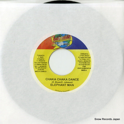 ELEPHANT MAN chaka chaka dance FL0513