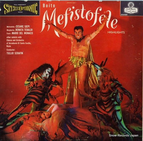 SERAFIN, TULLIO boito; mefistofele highlights OS25083