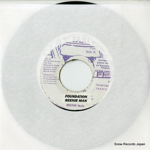 BEENIE MAN foundation TXI867382 / TAX0175
