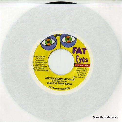 BRIAN AND TONY GOLD whiter shade of pale DSRASIDE-8980