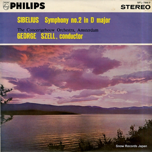 SZELL, GEORGE sibelius; symphony no.2 in d major SFL-7867