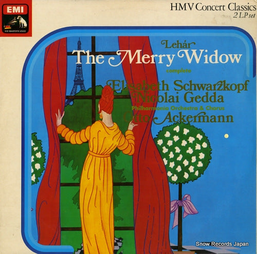 ACKERMANN, OTTO lehar; the merry widow SXDW3045