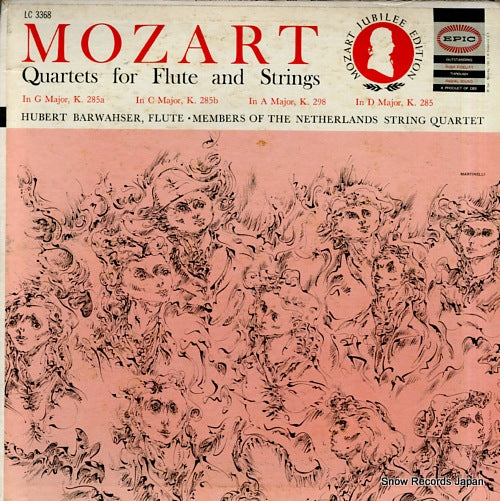 BARWAHSER, HUBERT mozart; quartets for flute and strings LC3368