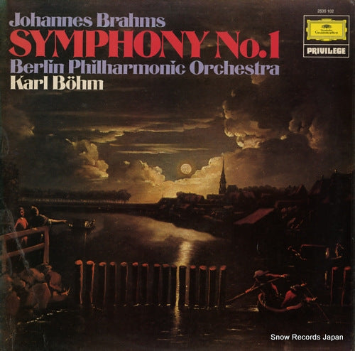 BOHM, KARL brahms; symphony no.1 2535102