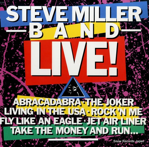 MILLER, STEVE, BAND live! ST12263