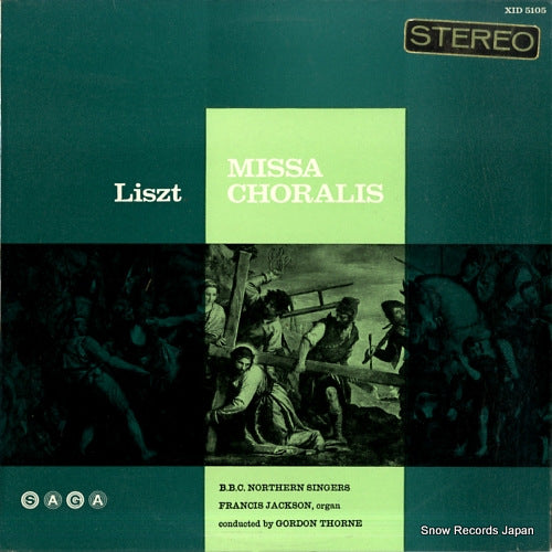 JACKSON, FRANCIS liszt; missa choralis XID5105