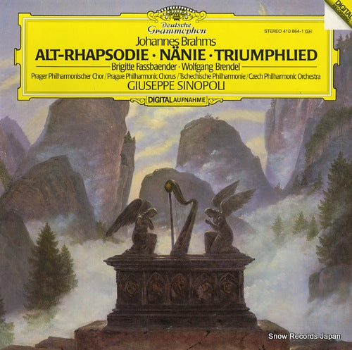 SINOPOU GIUSEPPE brahms; alt-rhapsodie/nanie/triumphlied 410864-1