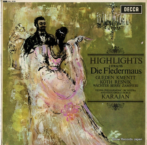 KARAJAN, HERBERT VON strauss; die fledermaus SXL6155