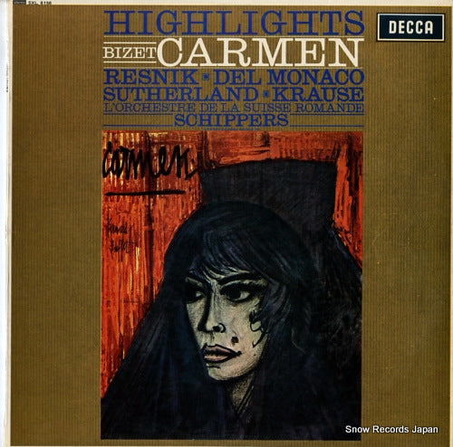 SCHIPPERS, THOMAS bizet; carmen SXL6156