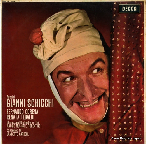 GARDELLI, LAMBERTO puccini; gianni schicchi LXT6124
