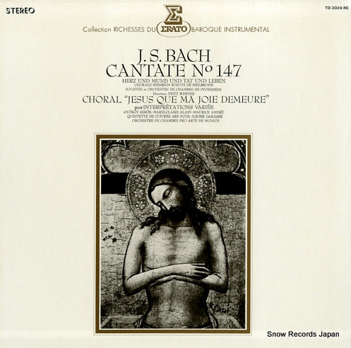 WERNER, FRITZ bach; cantate no.147 TD-3024-RE