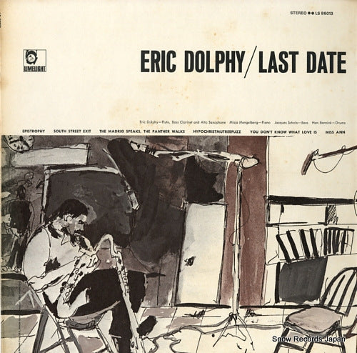 DOLPHY, ERIC last date LS86013