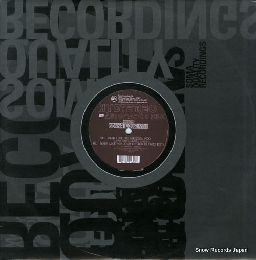 HYSTEREO gonna love you SOMA160