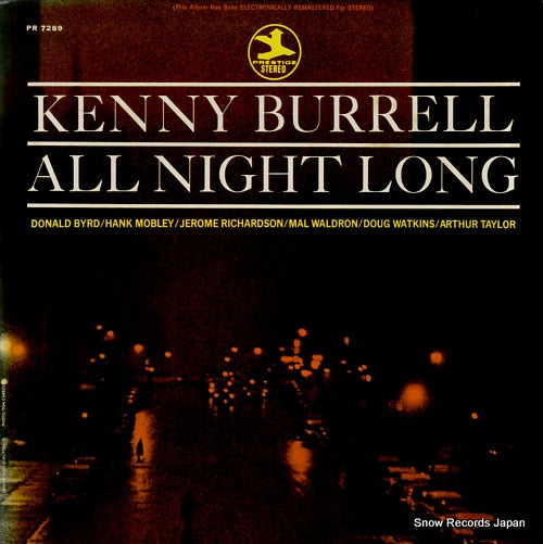 BURRELL, KENNY all night long PRT-7289