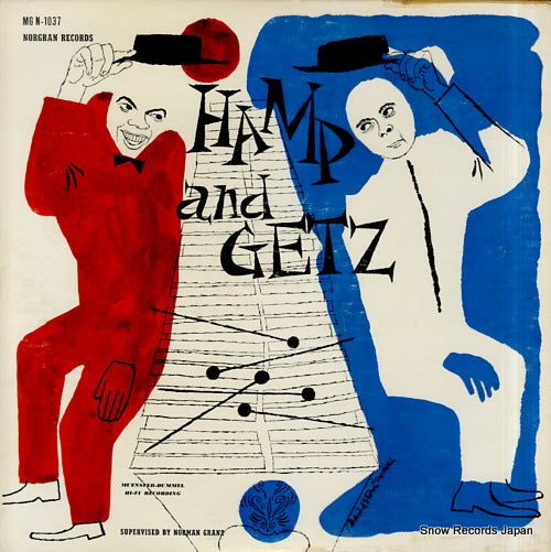 HAMPTON, LIONEL, AND STAN GETZ hamp and getz MGN-1037