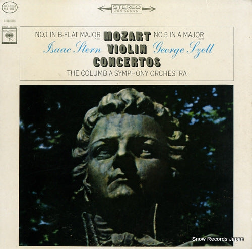 STERN, ISAAC mozart; violin concertos no.1 & no.5 MS6557