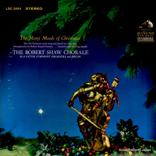SHAW, ROBERT the many moods of christmas LSC-2684